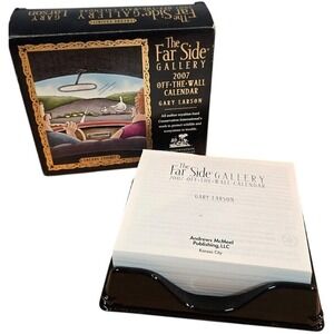 2007 THE FAR SIDE Off the Wall‎ Daily Desk Calendar by Gary Larson NEW